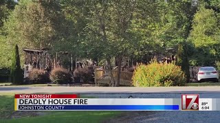 1 dead in Johnston County house fire near Four Oaks