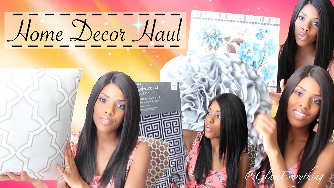 ♥ Glam Home ♥ Redecorating ♥ Home Decor Haul - YouTube