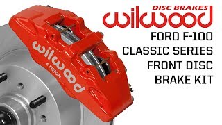 SEMA 2017 - New Product Showcase - Ford F-100 Brake Kit - Wilwood Disc Brakes