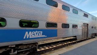 Metra rail, Glenview, Illinois