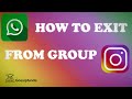 How to remove yourself from a group text android