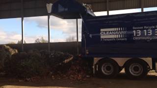 Strathbogie Shire first trucks with NEW Organic waste collection 29/6/15