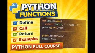 Python Functions Explained Clearly With Real Examples