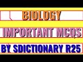 Biology Important Mcqs For Every #tests By Sdictionary R25 👈👈