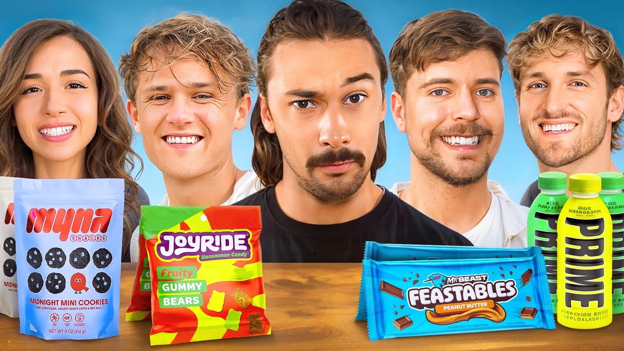 I Ranked Every Youtuber Food Youtube