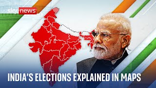 India election 2024: Explained in maps
