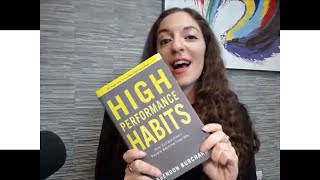 Summary of High Performance Habits Book by Brendon Burchard + Review