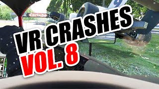 ULTRA REALISTIC FORMULA CRASHES VOL.8  | VR HELMET CAM | iRacing