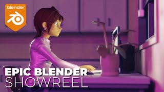Epic Blender Showreel - Blender Eevee Cycles 3d render