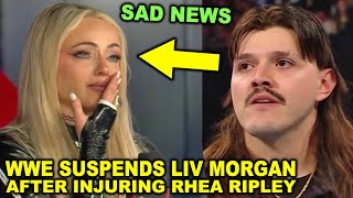 Liv Morgan Suspended by WWE After Injuring Rhea Ripley Again as Dominik Mysterio \u0026 Triple H React