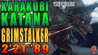 WILD HEARTS - GRIMSTALKER - SOLO - KATANA - 2'21''89  - PS5