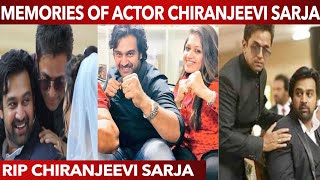 Memories of Chiranjeevi Sarja - Heart Touching Video | Actor Arjun | Meghana Raj | Wetalkiess