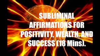 Subliminal Affirmations for Wealth, Creativity, and Success! (18 Minutes)