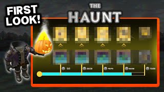 NEW HAUNT EVENT FIRST LOOK!! (Roblox Halloween Event)