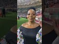 Nomcebo Zikode Jerusalema show finale football AFCON 2021 depuis les coulisses