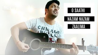 O Saathi / Nazm Nazm / Zaalima | Unplugged Mashup | Akshay Saxena