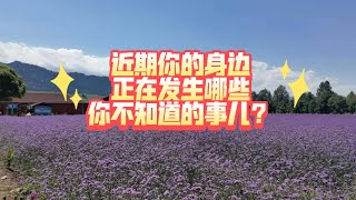 近期你的身边正在发生哪些你不知道的事儿？(不限时空)