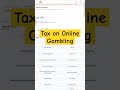 Tax on Online Gambling (Hindi)