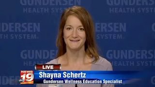 Shayna Schertz, Wellness Education Spec., discusses preventive care and Wellness Fest
