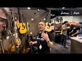 namm 2024 eastman guitar booth rundown