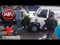 Un chofer agrede a un policía en República Dominicana | Al Rojo Vivo | Telemundo