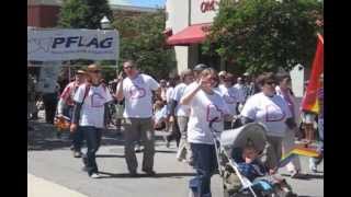 Pride Parade in downtown Santa Cruz