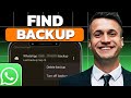 How To Find WhatsApp Backup Data On Google Drive (Updated 2025)