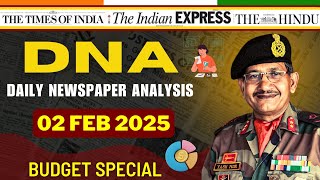 Daily Newspaper Analysis| 2 Feb 2025 | Current Affairs For Defence Aspirants | SSB #upsc #cds