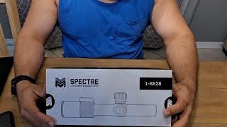 Unboxing my new Monstrum Spectre 1-8x28 LPVO