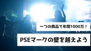 一つの商品で年間1000万！参入障壁PSEマークの壁を越えよう！