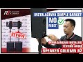 REVIEW PEMASANGAN INSTALASI TESTING AUDIO SPEAKER COLUMN R2 DARE AUDIO || Rainart Audio Official