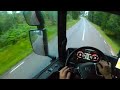 pov truck driving scania r500 4k sweden lilla edet