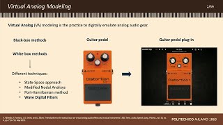 Recent Trends in Virtual Analog Modeling Based on Nonlinear Wave Digital Filters - R Giampiccolo ADC