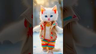 Cute Cat Dancing Video (Remix2)😺😍 #cat #dog #kittydance #catdance