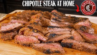 HOW TO MAKE PERFECT CHIPOTLE STEAK AT HOME