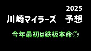 【競馬予想】　地方重賞　川崎マイラーズ　2025  予想