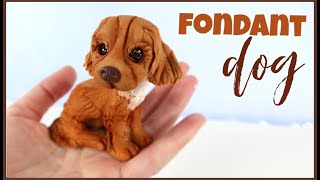 Dog cake toppers | Cocker Spaniel tutorial