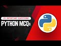 Classes & Objects in Python MCQs | Top 20 Python Ques & Ans for BCA, MCA, BTech & CS Student