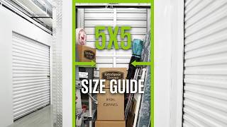 5x5 Storage Unit Size Guide