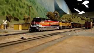 U.P. 1996 Over Tehachapi Pass at LMMRRC Part 1 7/16/10