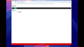 Client Side Web Development Week 12 Assignment Example