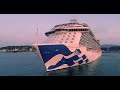 空拍 aerial 4k 2018 盛世公主號｜基隆母港啟航｜遊你夢想 majestic princess homeporting in keelung