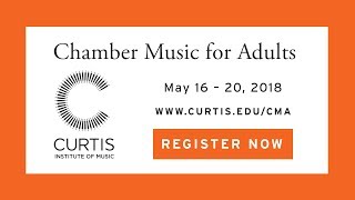 Chamber Music for Adults 2018