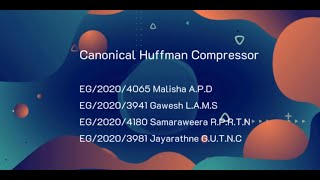 File Compressor using Haskell (Canonical Huffman Compression)