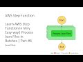 Learn AWS Step Function in Very Easy way| Process Json Files in Batches | Part #6