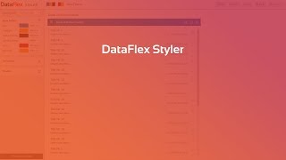 DataFlex - new tool: DataFlex Styler