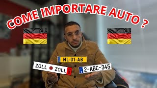 IMPORTARE E IMMATRICOLARE AUTO SEMPLICE E VELOCE