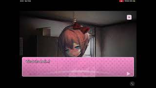Sayori’s death scene ( i gently open the door )