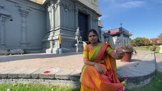 Montreal Murugan temple | Day One Channel Vlog | Canada Tamil Ponnu | Student Mom Lifestyle |