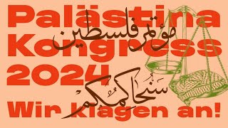 Palestine Congress Tribunal (in German with English automatic captions)